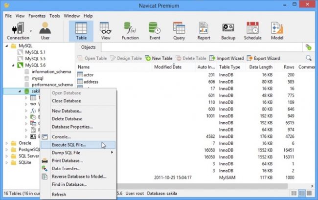 Mysql client linux gui