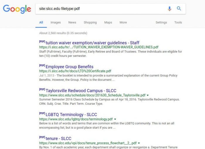 Google Get All PDF Files