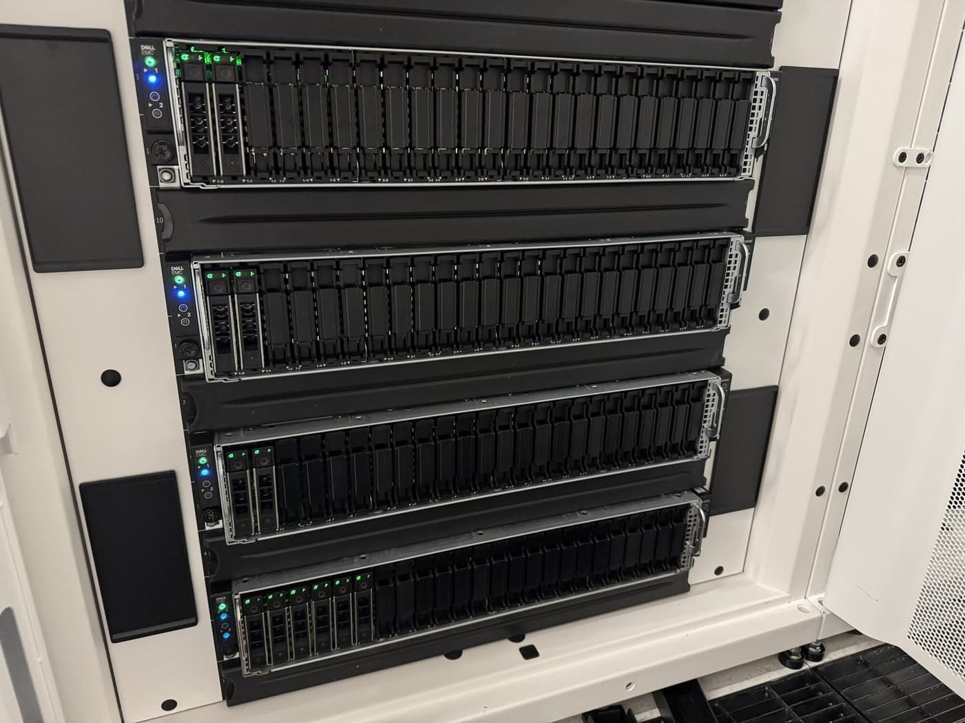 Dell C6400 chassis with C6420 compute sleds