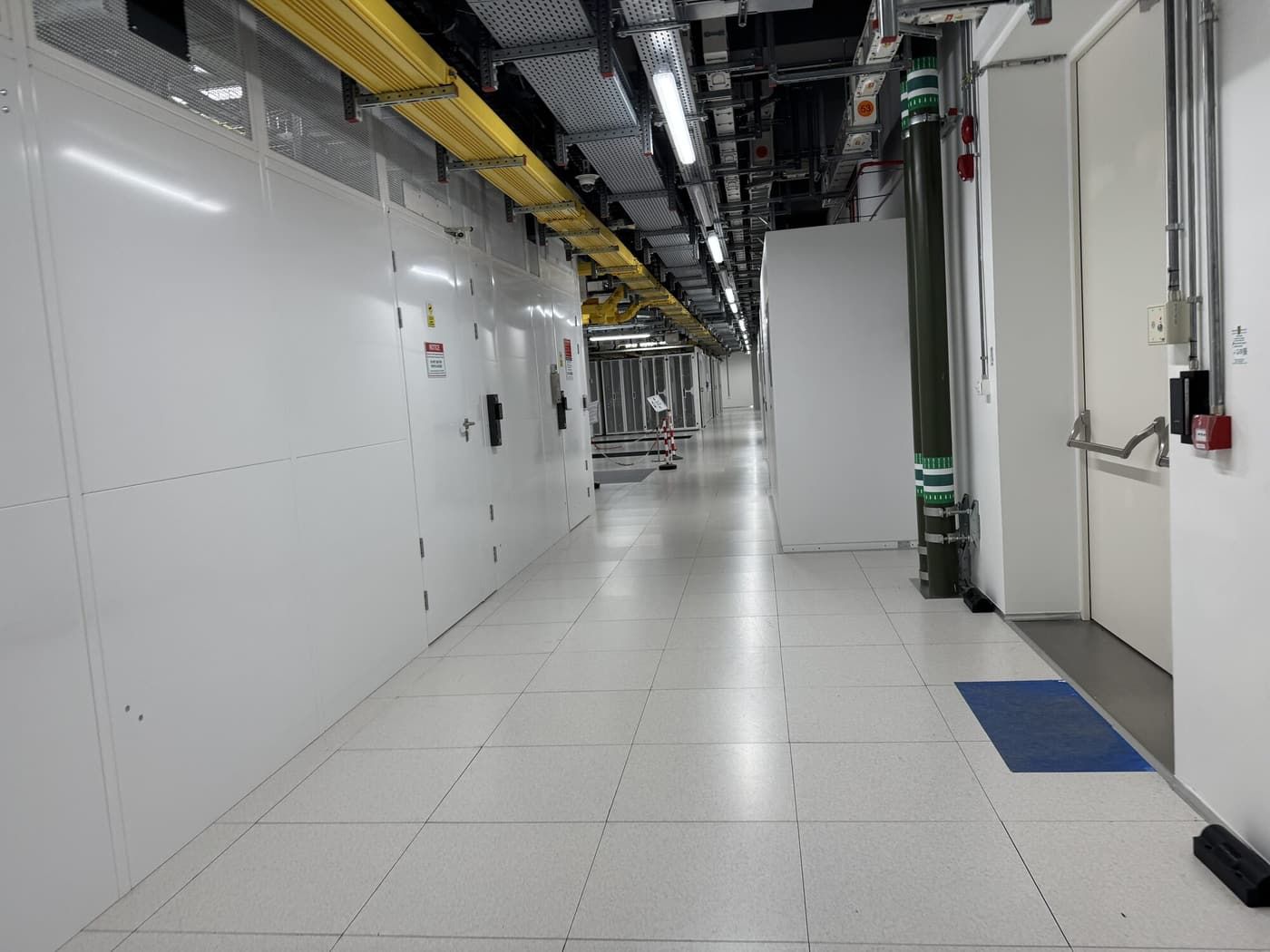 The main hall at Digital Realty Athens